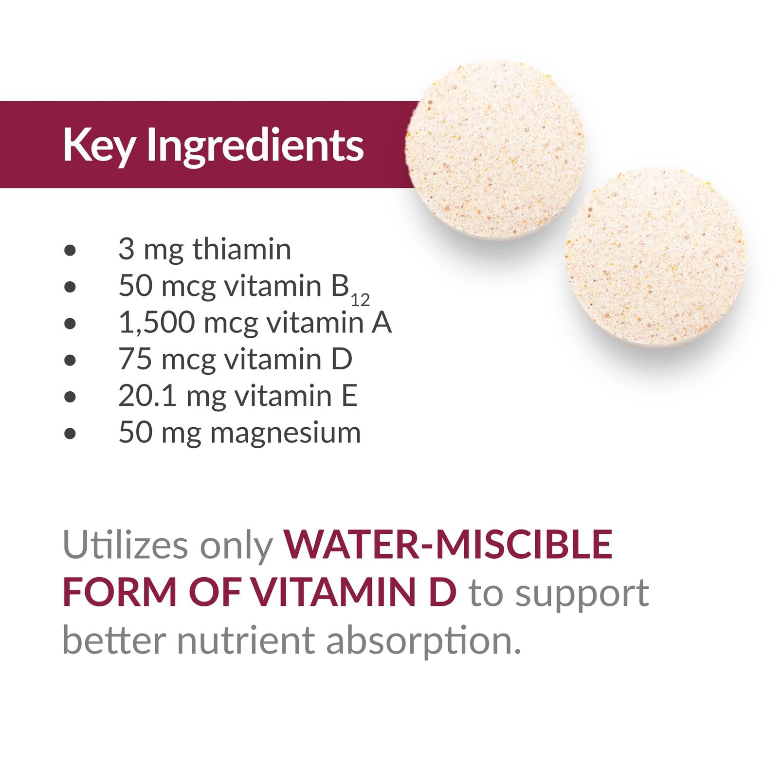 Gluten-free symbol displayed on Bariatric Advantage Chewable Multi RP