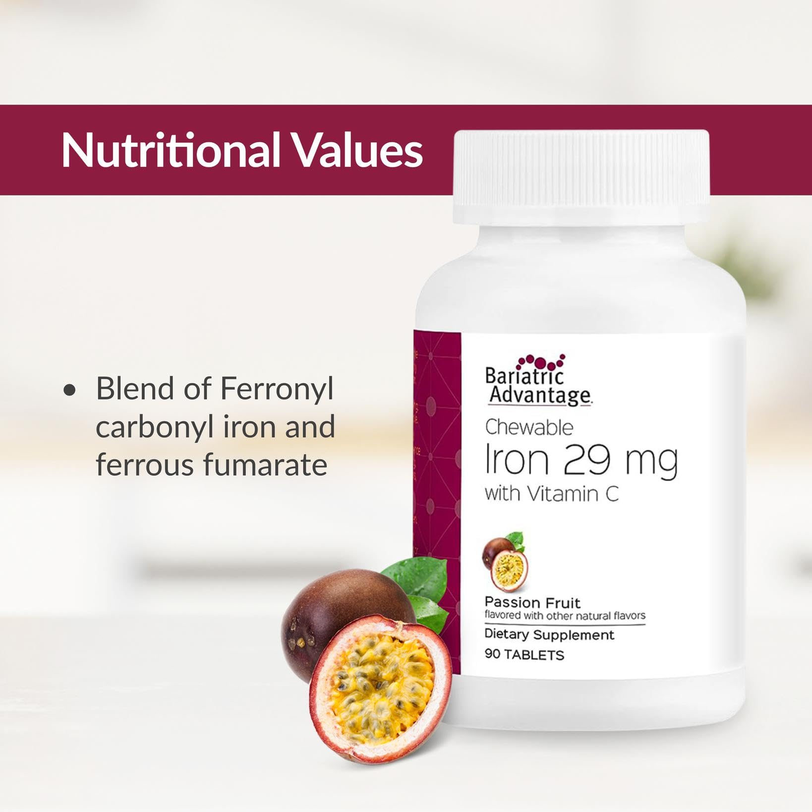 Bariatric Advantage gentle, gastric bypass-friendly formulation—designed for sensitive digestion post-surgery.