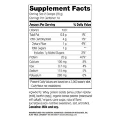 Bariatric Advantage vanilla powder container emphasizing low sugar per serving