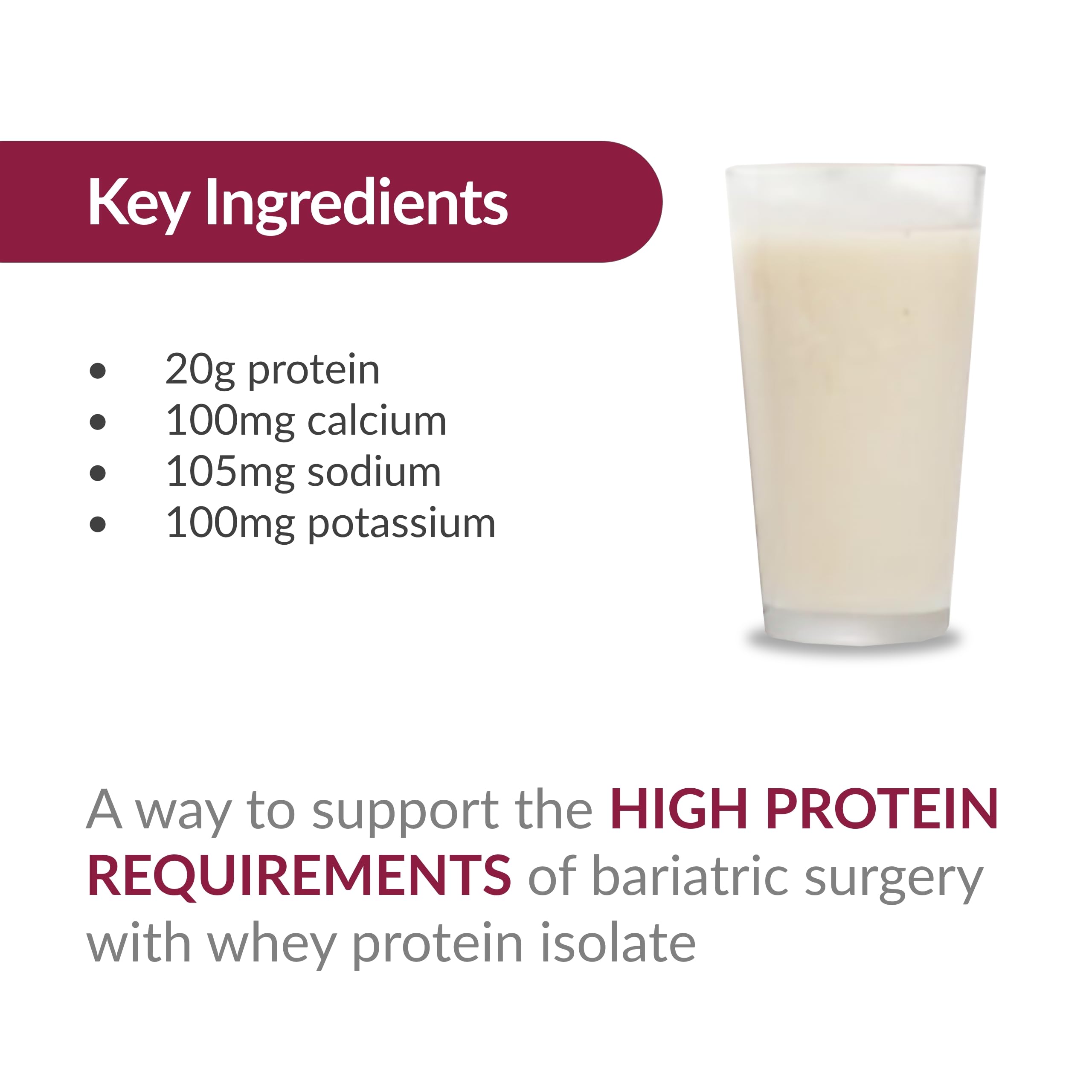 Bariatric Advantage vanilla powder being poured for a smooth, clump-free shake