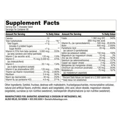 Close-up of Bariatric Advantage Ultra Solo chewable tablet highlighting citrus flavor.