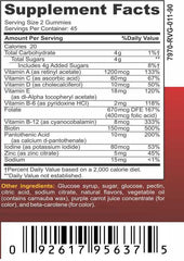 Bariatric Food Expert bottle label shows nutrients and nutritionist support.