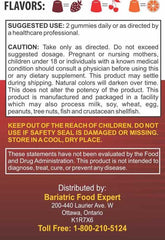 Two gummies daily demonstrate simple routine with Bariatric Food Expert.