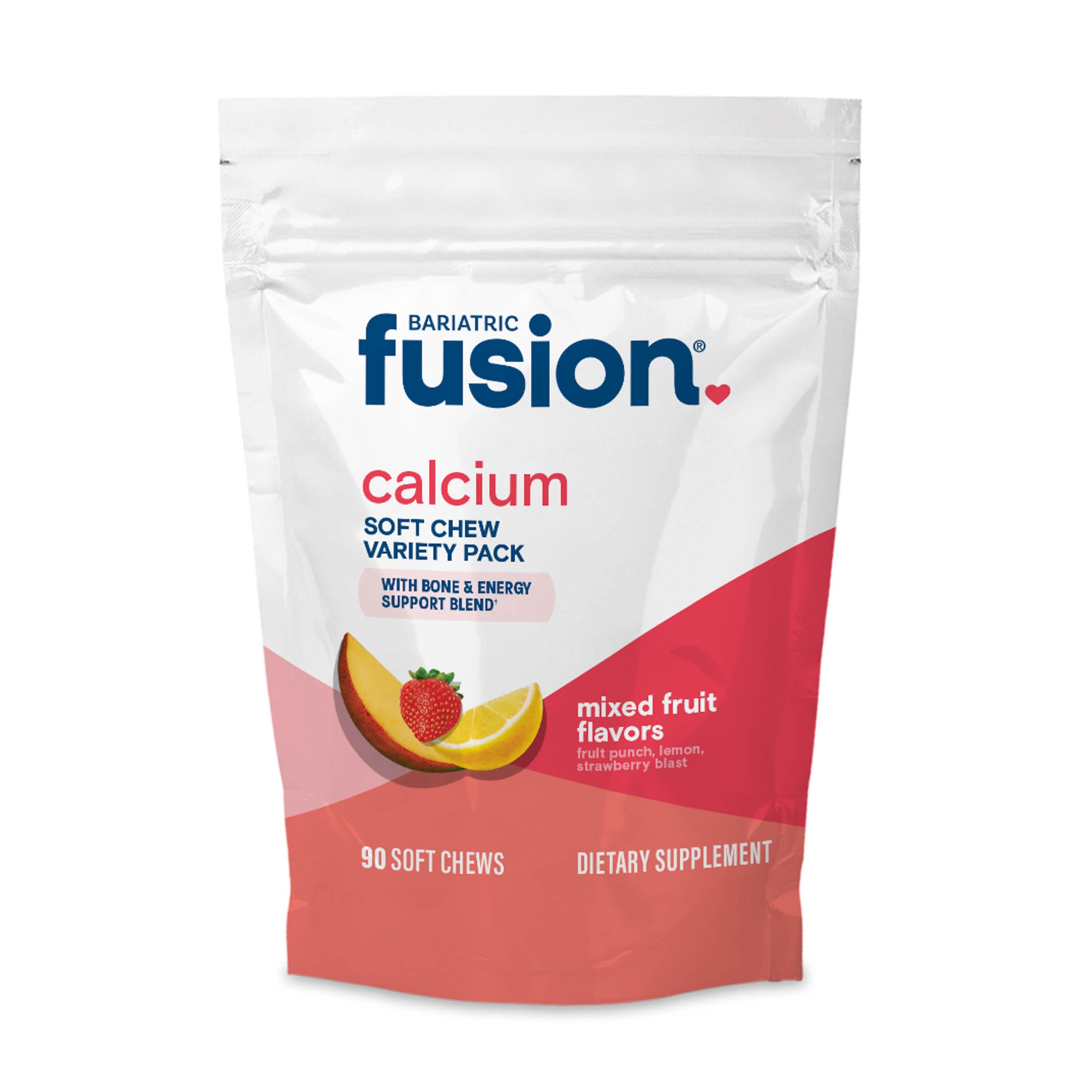 Bariatric Fusion calcium chews pack for daily bone support