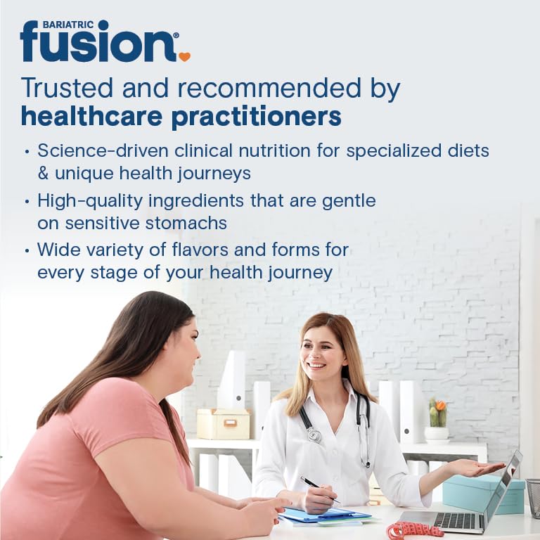 Bariatric Fusion USA-made label shown on vitamin D3 bottle.
