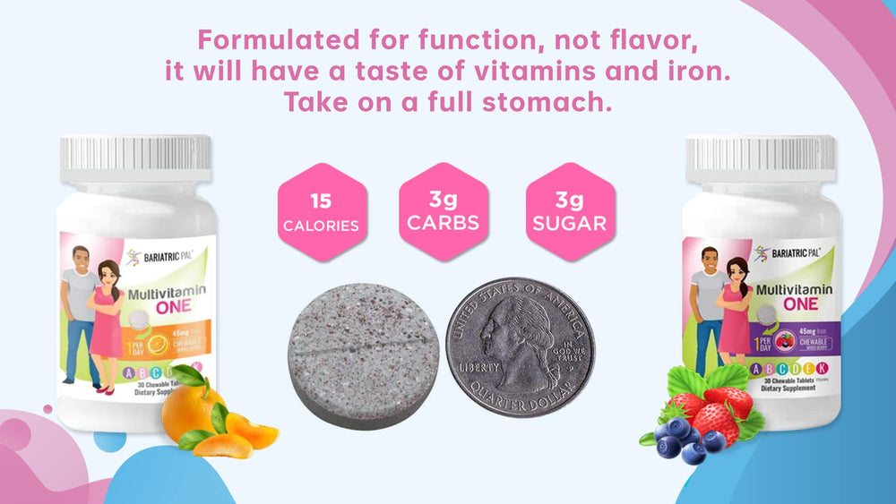 BariatricPal 30-count bottle ready for daily nutrition routine.