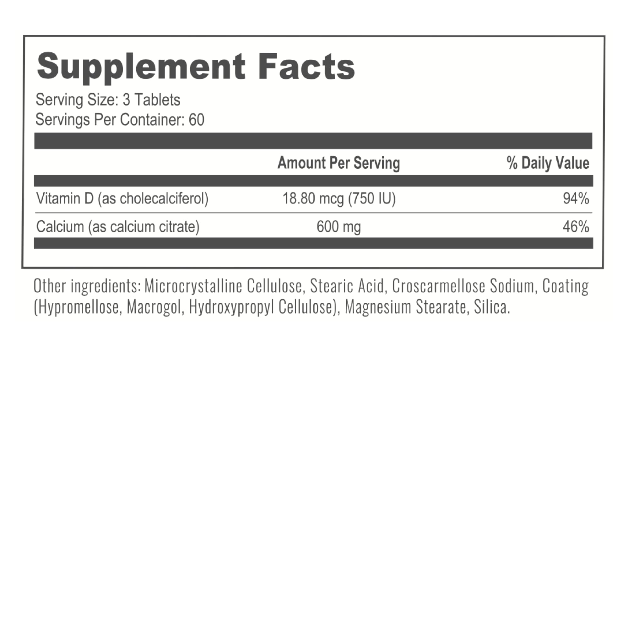 BariatricPal calcium citrate with vitamin D3 visual emphasizes enhanced absorption.