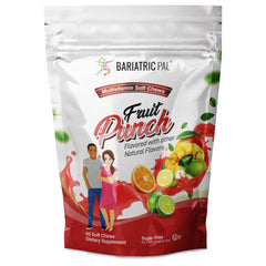 BariatricPal Iron-Free Multivitamin Fruit Punch bottle offers tasty daily support.