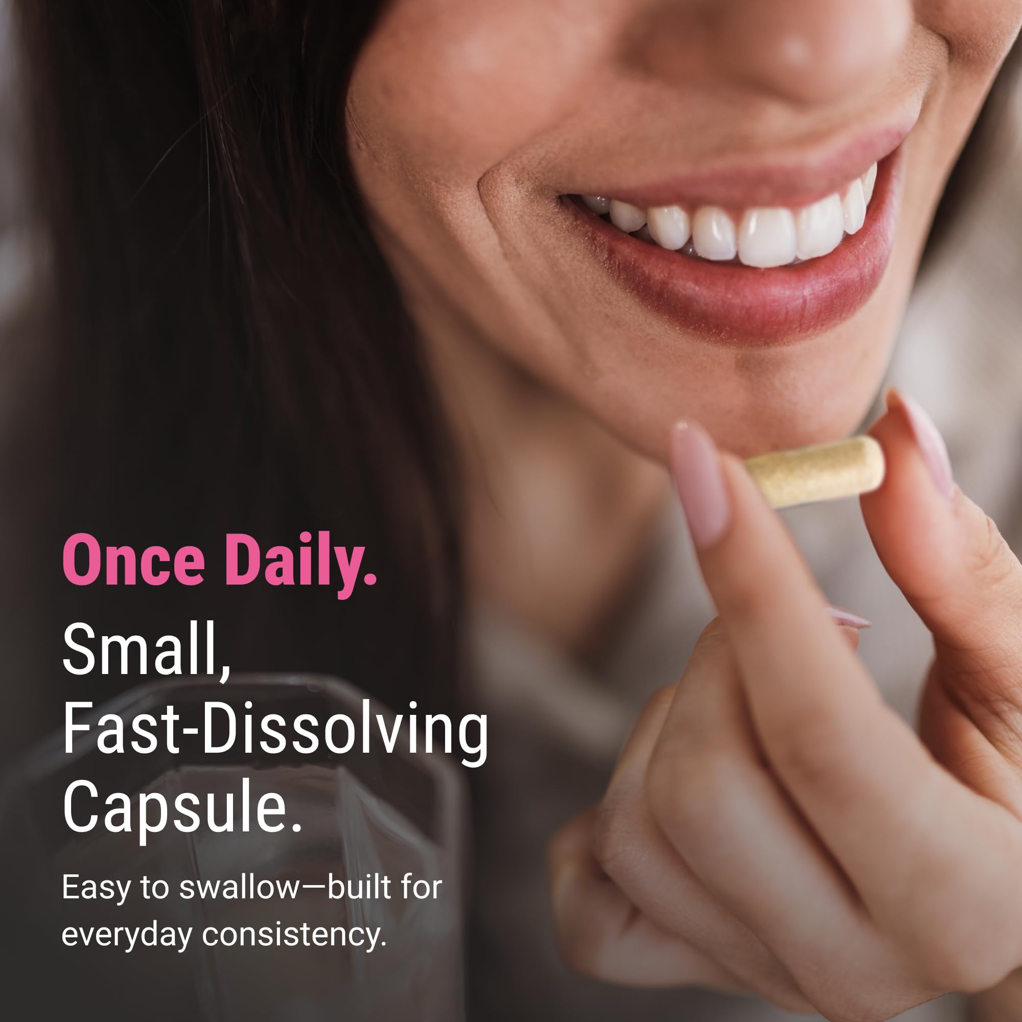 BariatricPal Multivitamin ONE bottle open with capsules on table suggests quick morning routine.