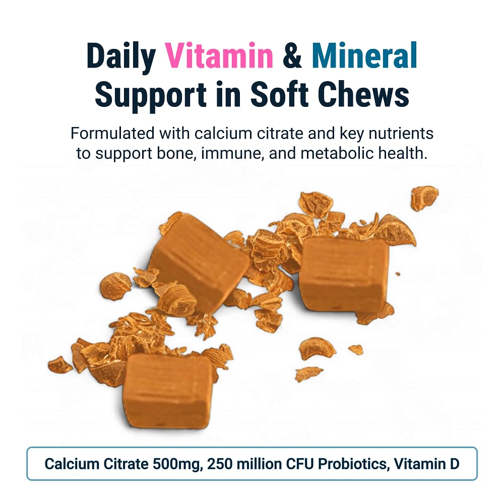 BariatricPal orange creamsicle flavor bite-sized chew for enjoyable daily use.