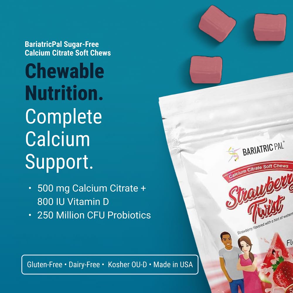Close-up of BariatricPal soft chew texture showing smooth, palatable consistency