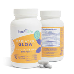 Barilife hair growth bottle promotes healthier hair growth.