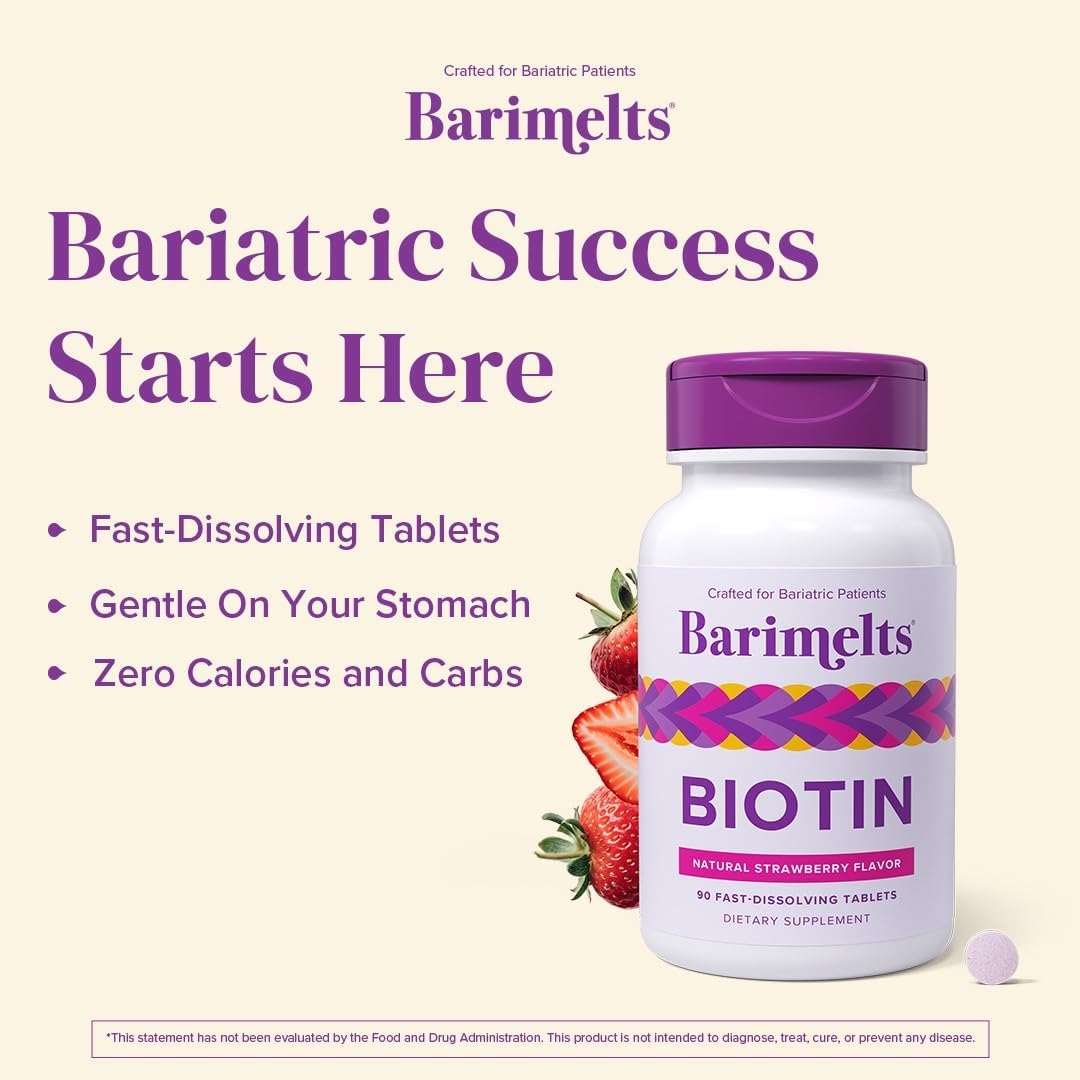 Barimelts Biotin 3-month supply of 90 tablets