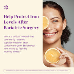 Barimelts iron with vitamin C close-up emphasizes absorption support
