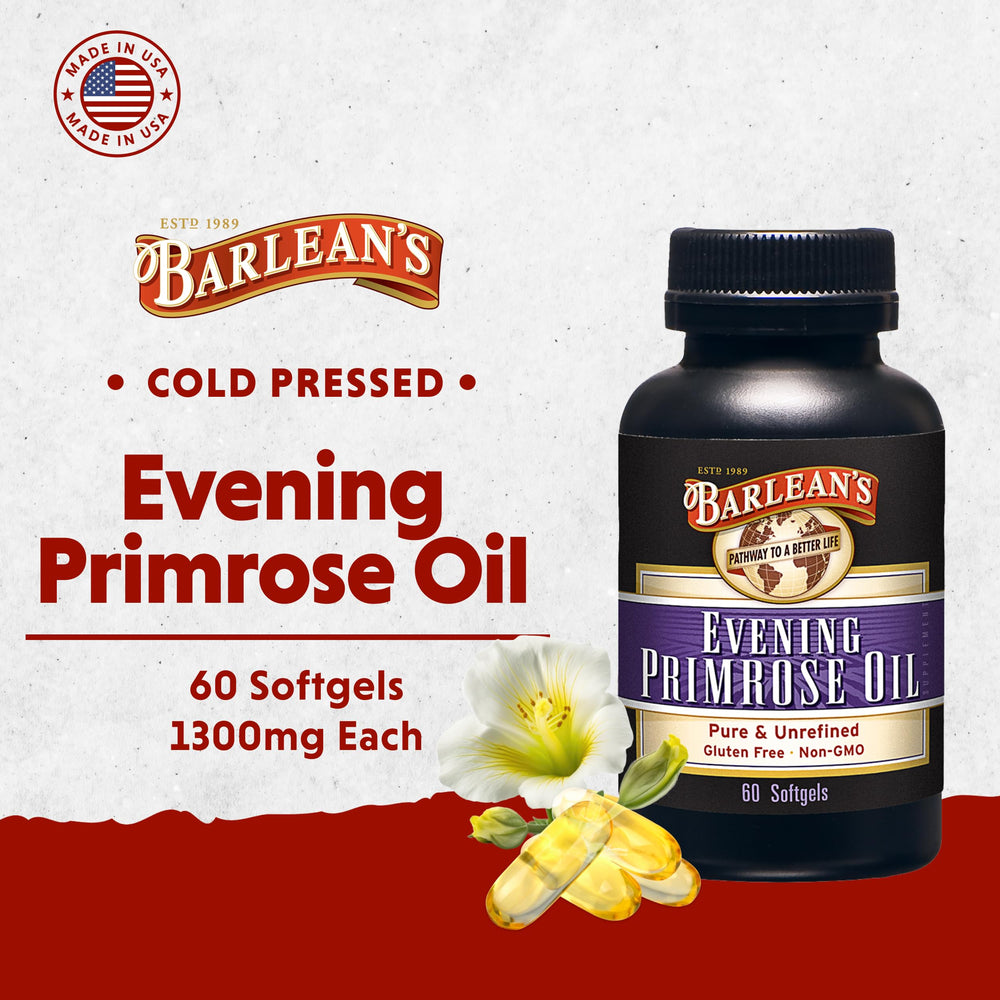 Barlean's product label highlights non-GMO and gluten-free quality