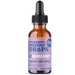 Barlean's Mood Booster bottle for quick mood support and on-the-go resilience.