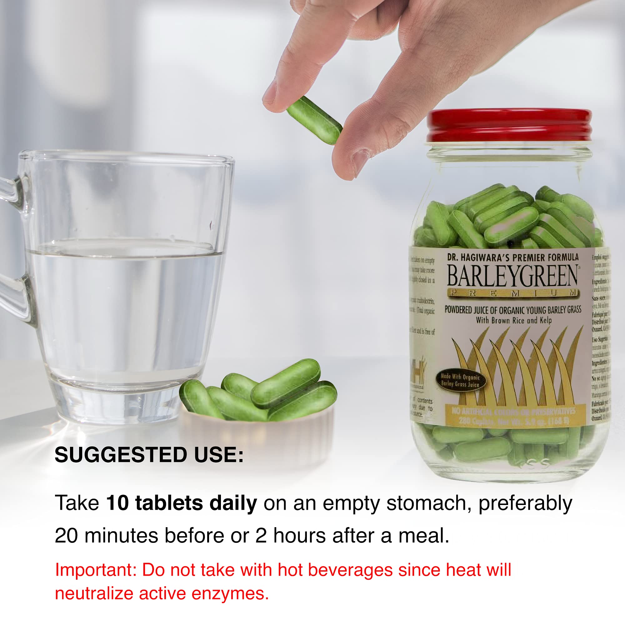 BARLEYGREEN vegan non-GMO seal highlighting allergen-friendly wellness