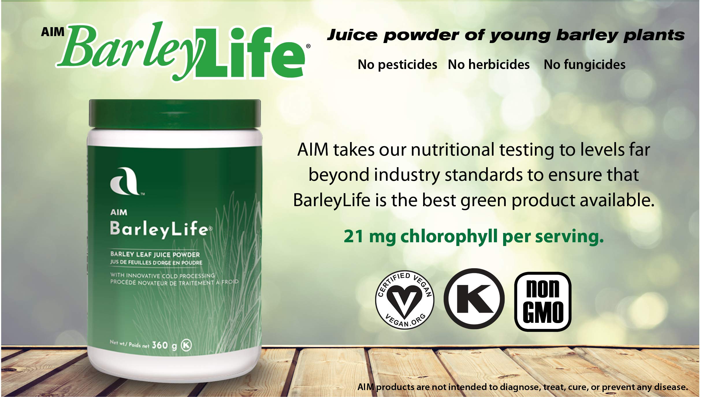 BarleyLife green powder in a shake, versatile beverage option.