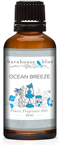 Barnhouse Blue Ocean Breeze 30ml bottle pour for diffusers and DIY fragrance projects