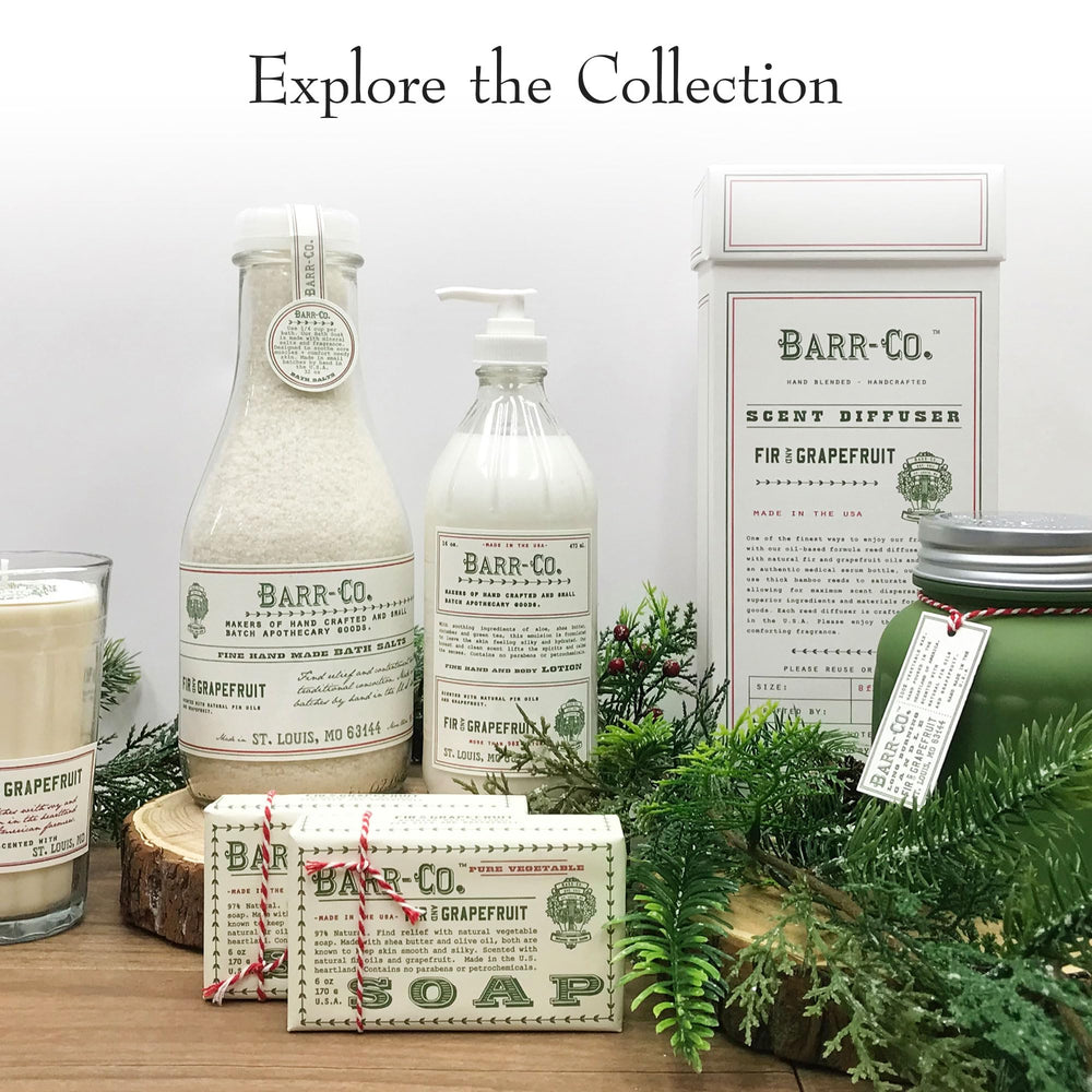 Barr-Co diffuser in a cozy living room creates subtle woodsy citrus ambiance.