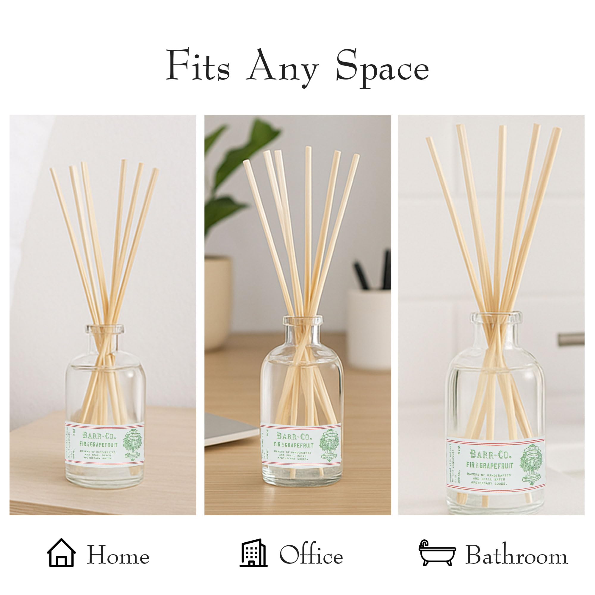 Made in USA Barr-Co diffuser highlighting vintage-inspired packaging.