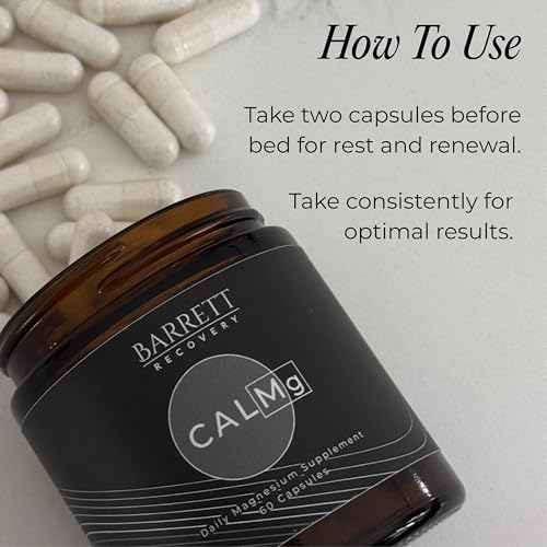 Label detail highlights CALMg seven magnesium forms for broad support.