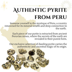 Bartra Pyrite gift in Inca bag from Peru, perfect for gifting.