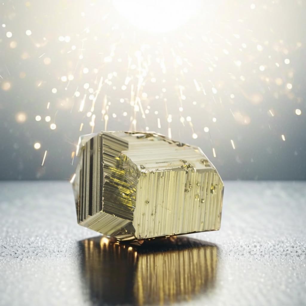 Bartra Pyrite Peru gift-ready stone for birthdays and special occasions