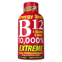 BASED BOX Stacker2 energy shot in acai pomegranate flavor for quick, clean energy