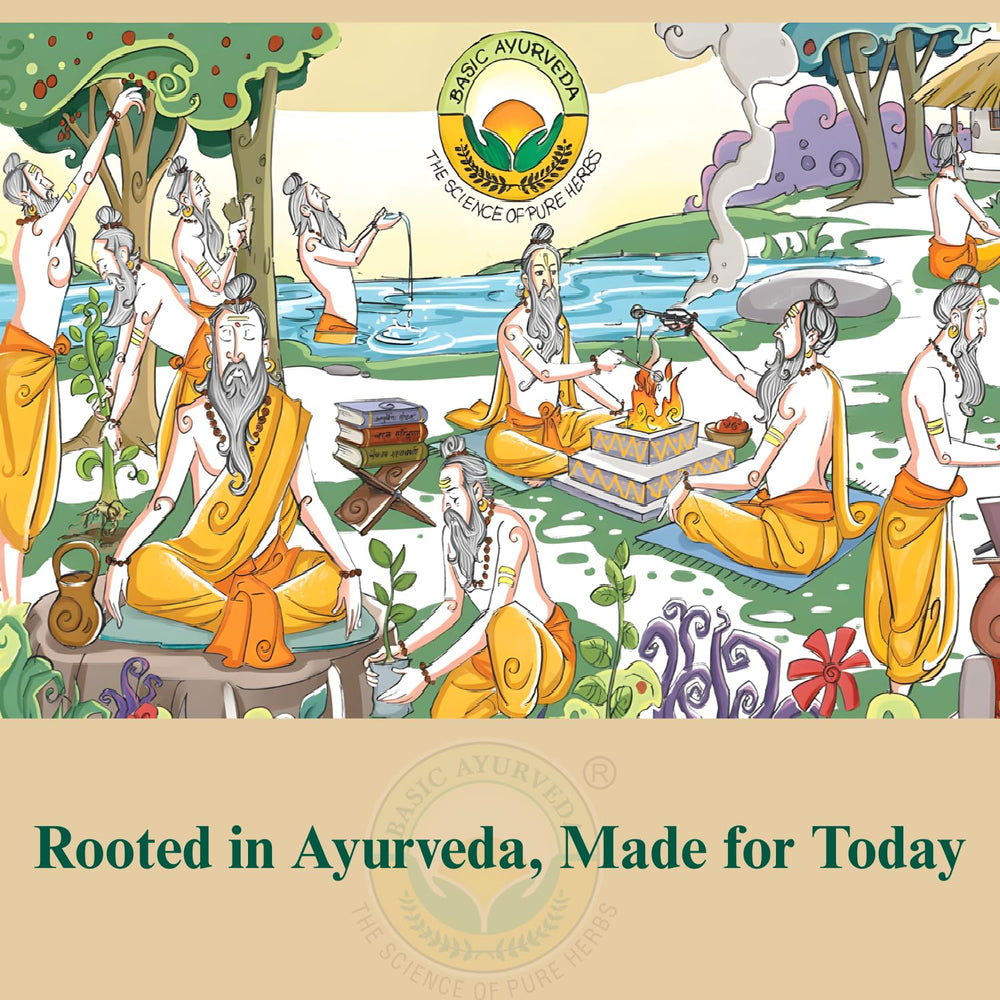 BASIC AYURVEDA Karela and Jamun traditional blend in everyday routines.