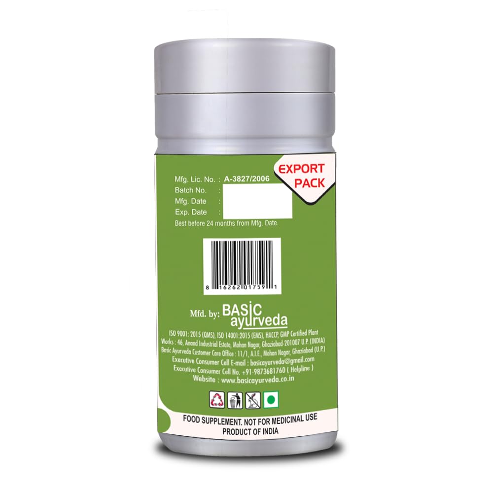 Basic Ayurveda Maha Sudarshan Powder pour highlighting aroma ready blend for traditional drinks.