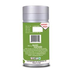 Basic Ayurveda Maha Sudarshan Powder pour highlighting aroma ready blend for traditional drinks.