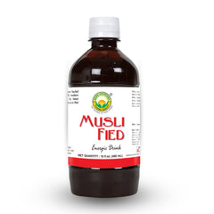 BASIC AYURVEDA Musli ingredients close-up highlighting natural herbs