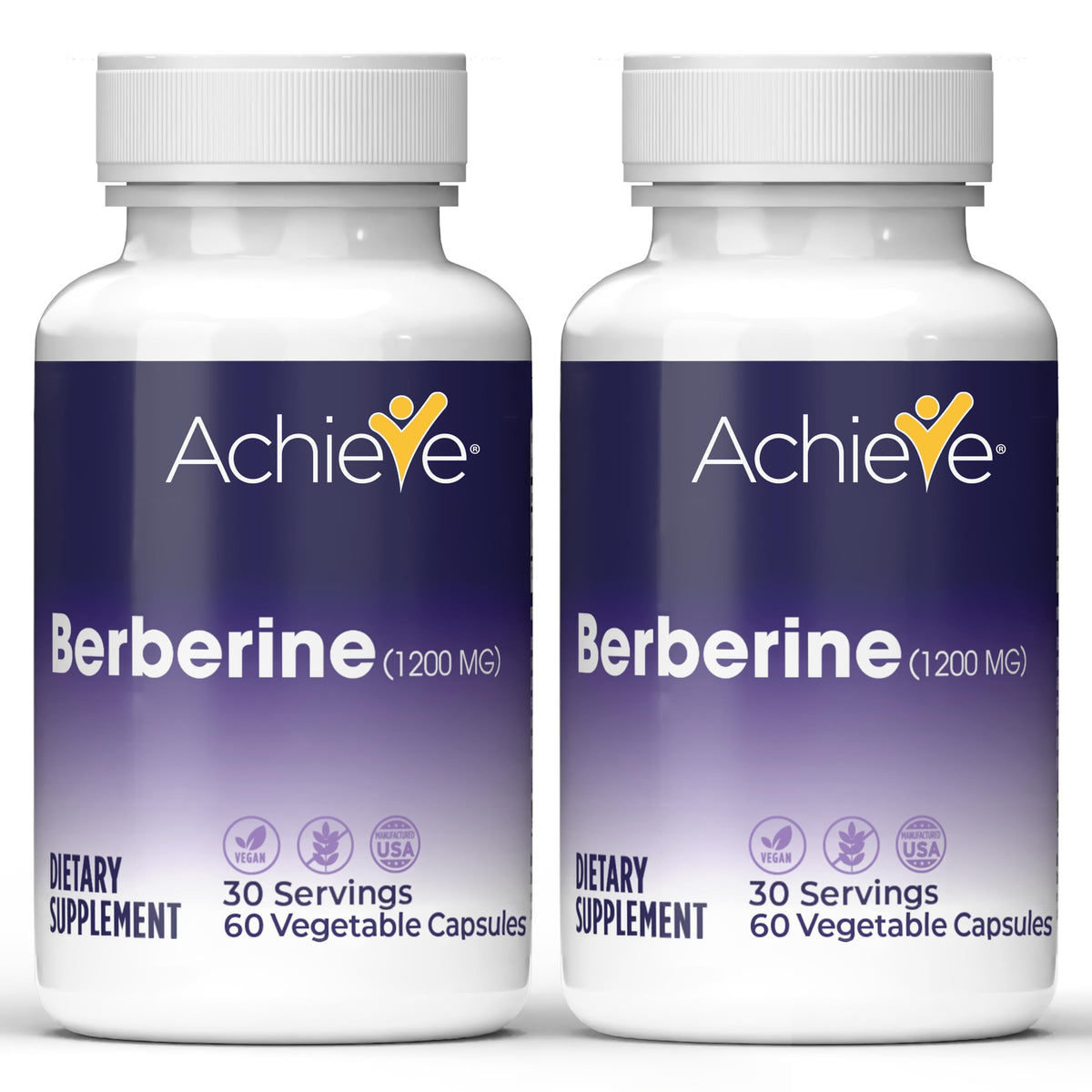 Basic Brands Berberine capsules close-up highlighting metabolism support.