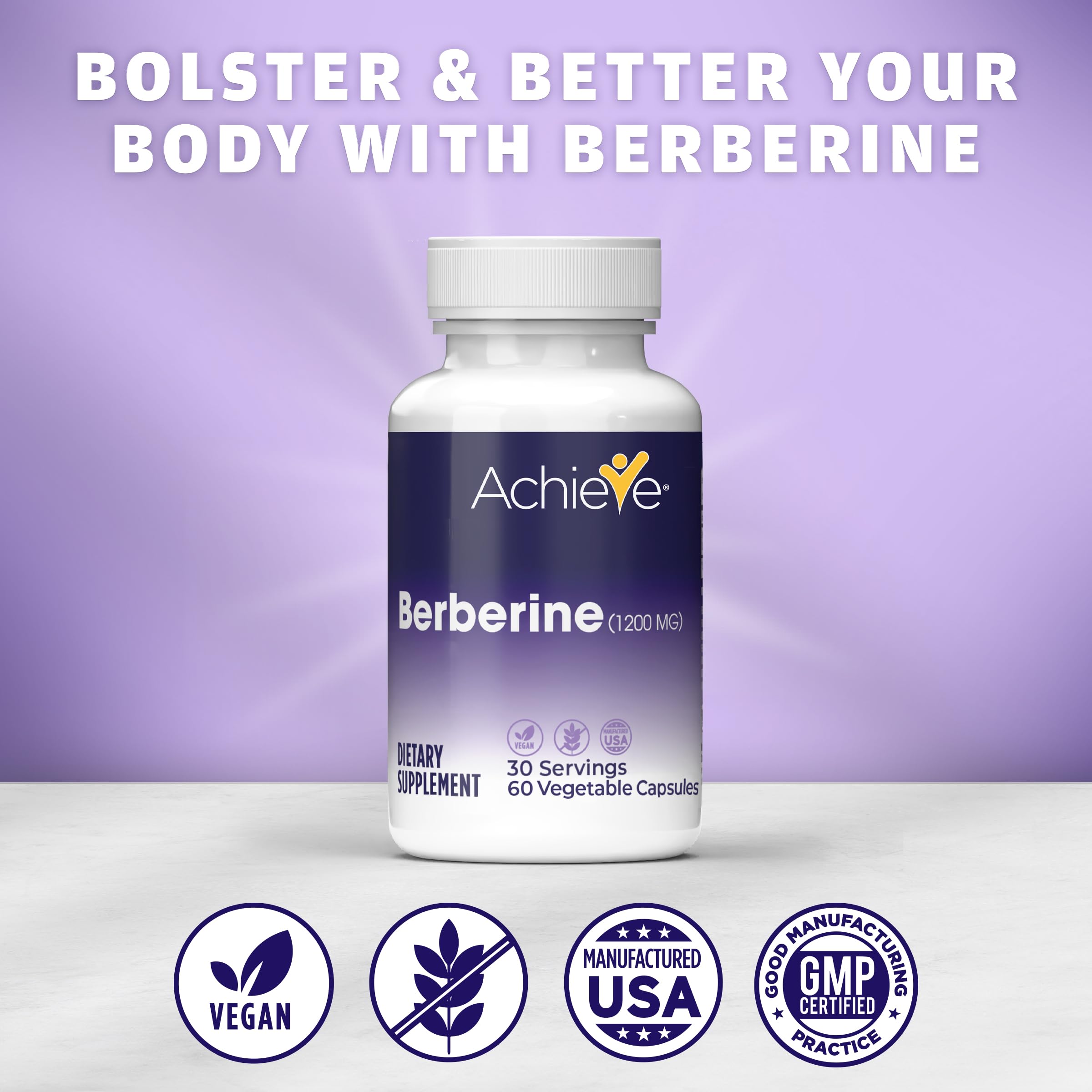 Basic Brands Berberine capsules in hand suggesting convenient daily use.