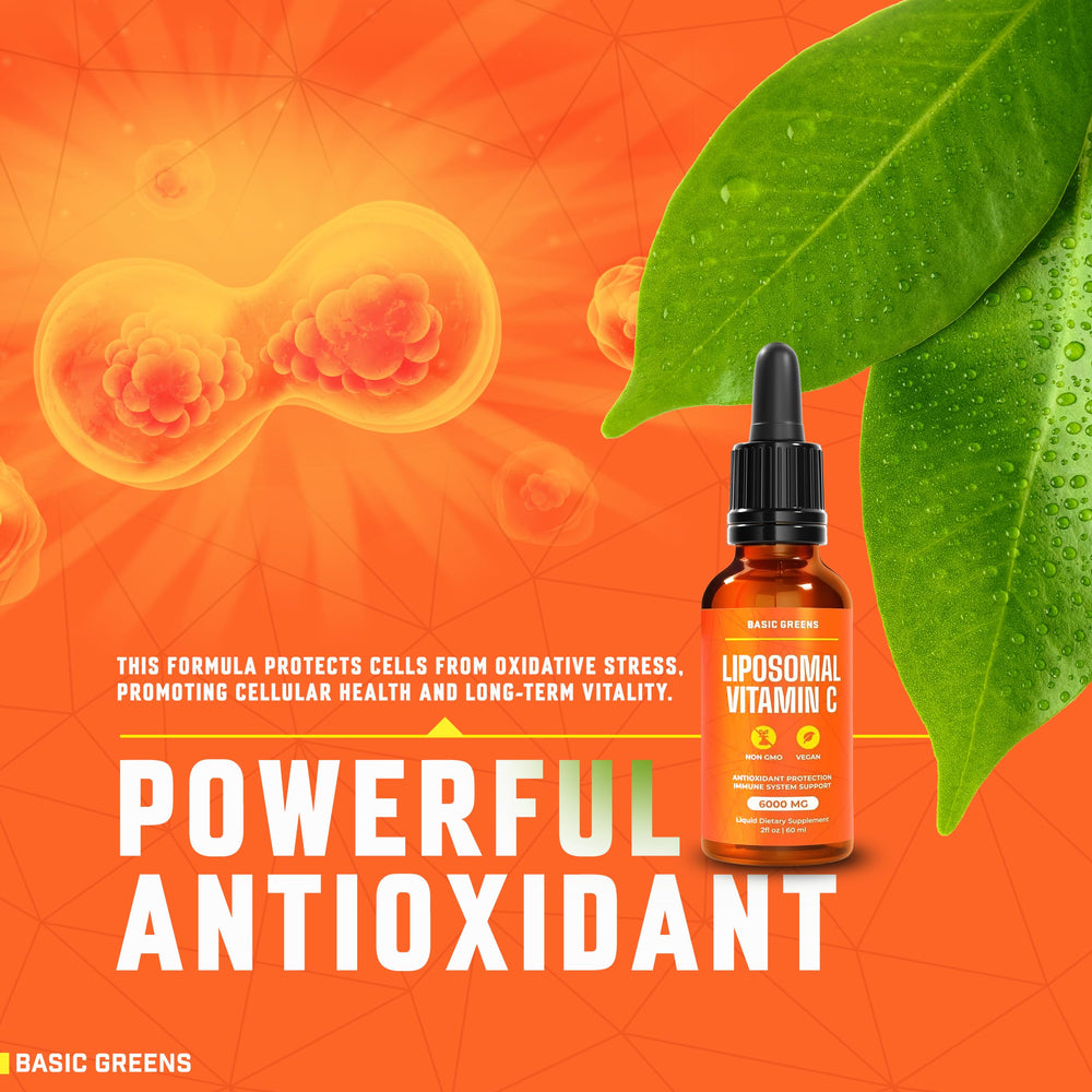 Basic Greens USA-made glass bottle preserves potency and freshness.
