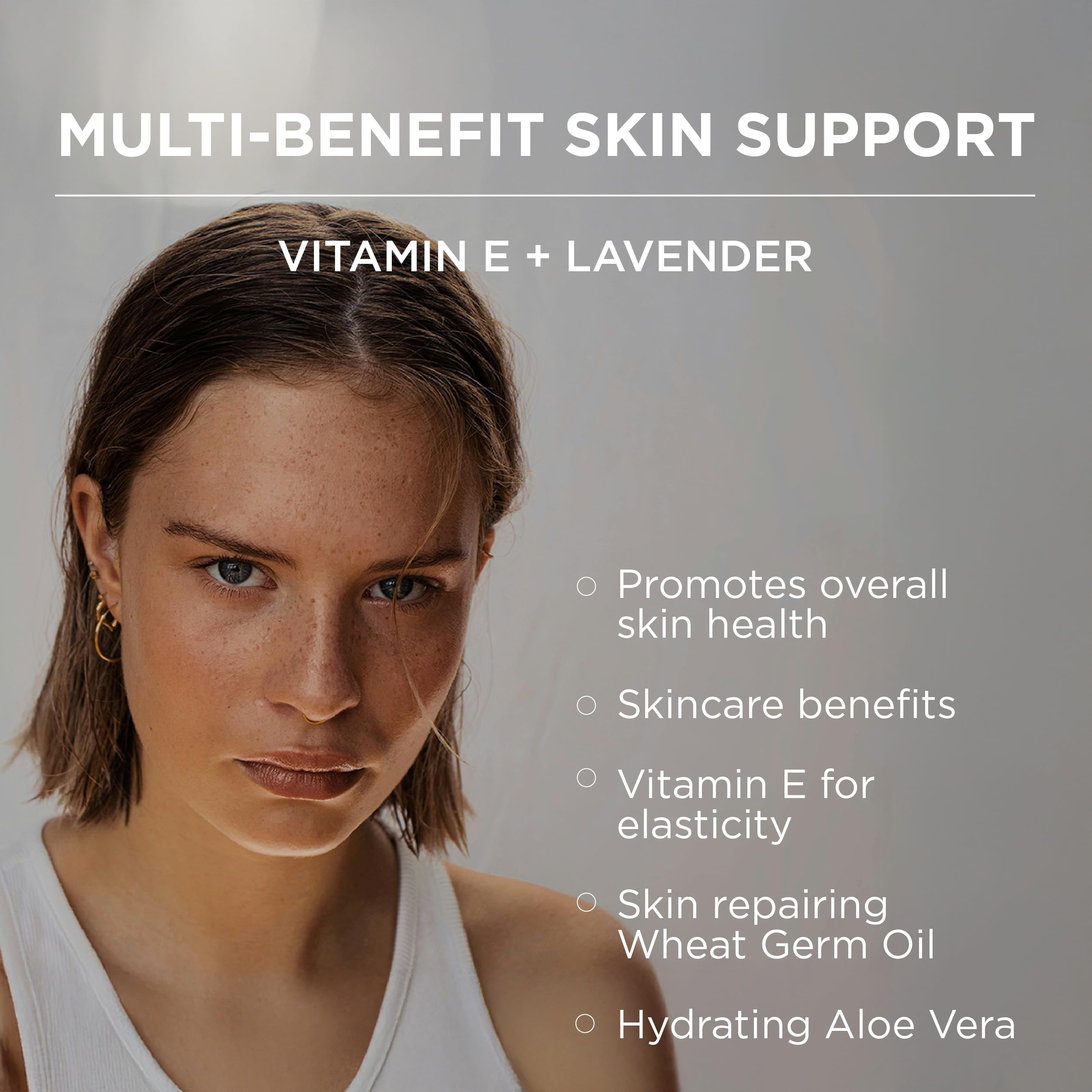 Basic Organics Vitamin E Ointment Lavender used as makeup remover.