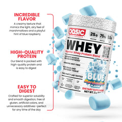 BASIC SUPPLEMENTS brand label highlights gluten-free, RBST-free, and tested quality