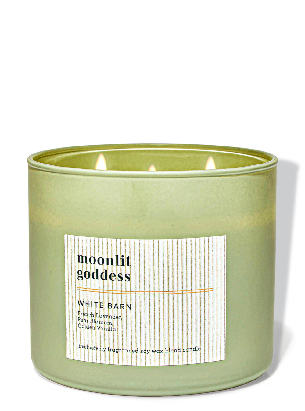 Bath & Body Works Moonlit Goddess 3-Wick Candle for serene evenings and fragrant ambiance.