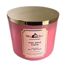 Bath and Body Works White Barn 3-Wick Candle Iced Dragonfruit Tea with essential oils for a home scent.