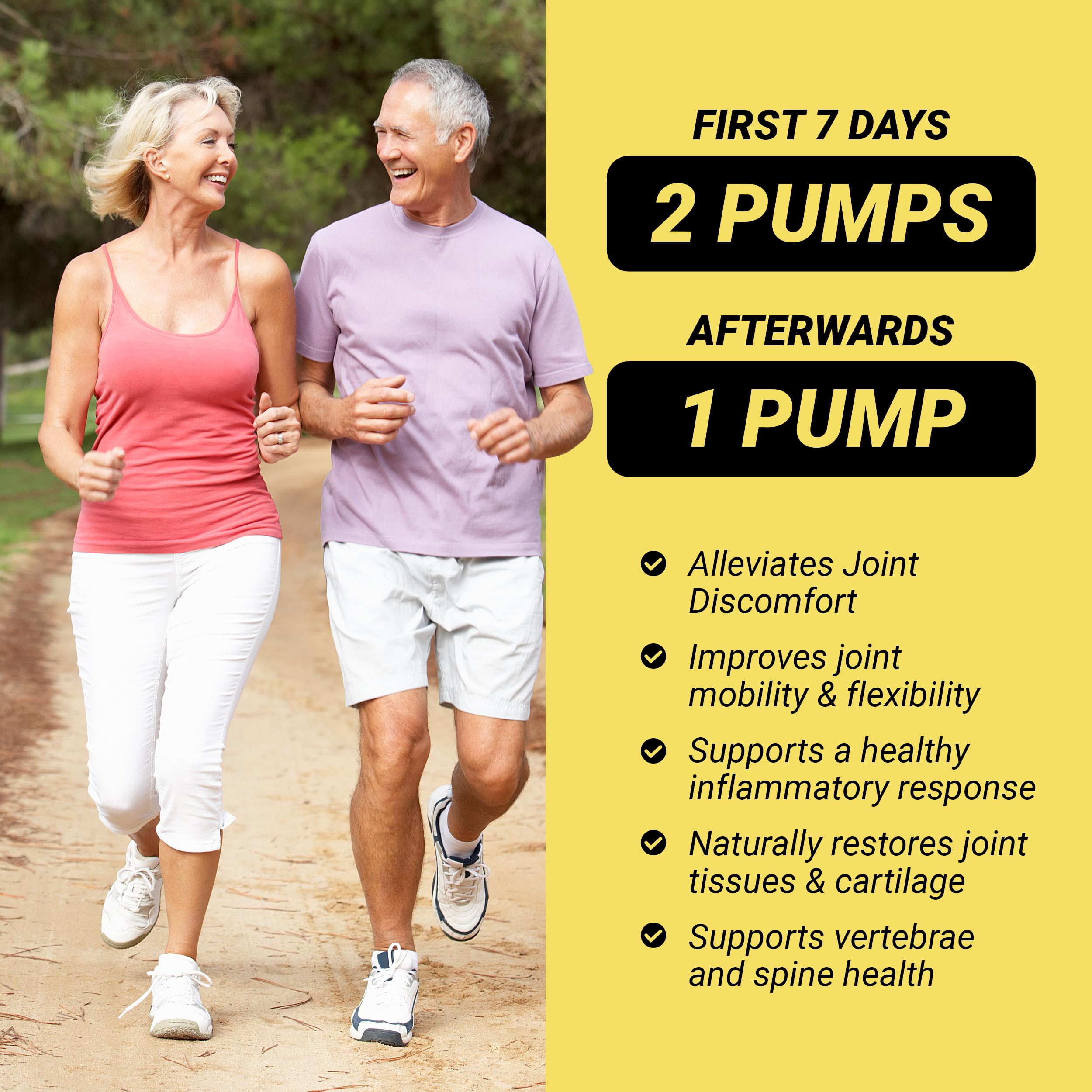 BAXYL bottle label highlights patented MHB3 for joint support.