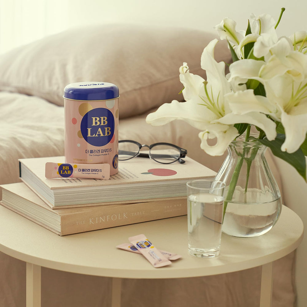BB LAB Collagen S Plus net weight 60g with 30 sticks for a month supply.