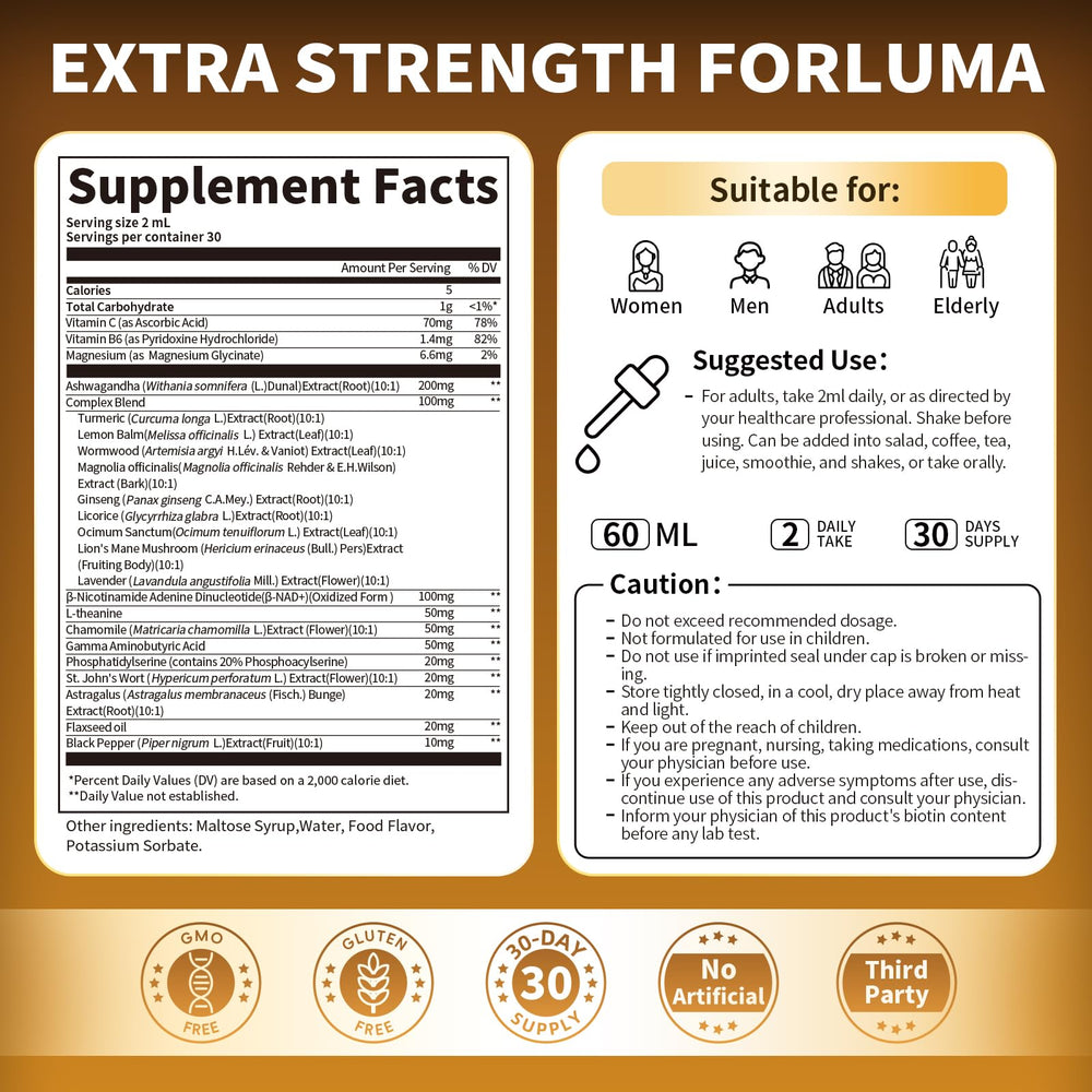 BBEEAAUU cortisol supplements display emphasizes vegan, sugar-free formulation.