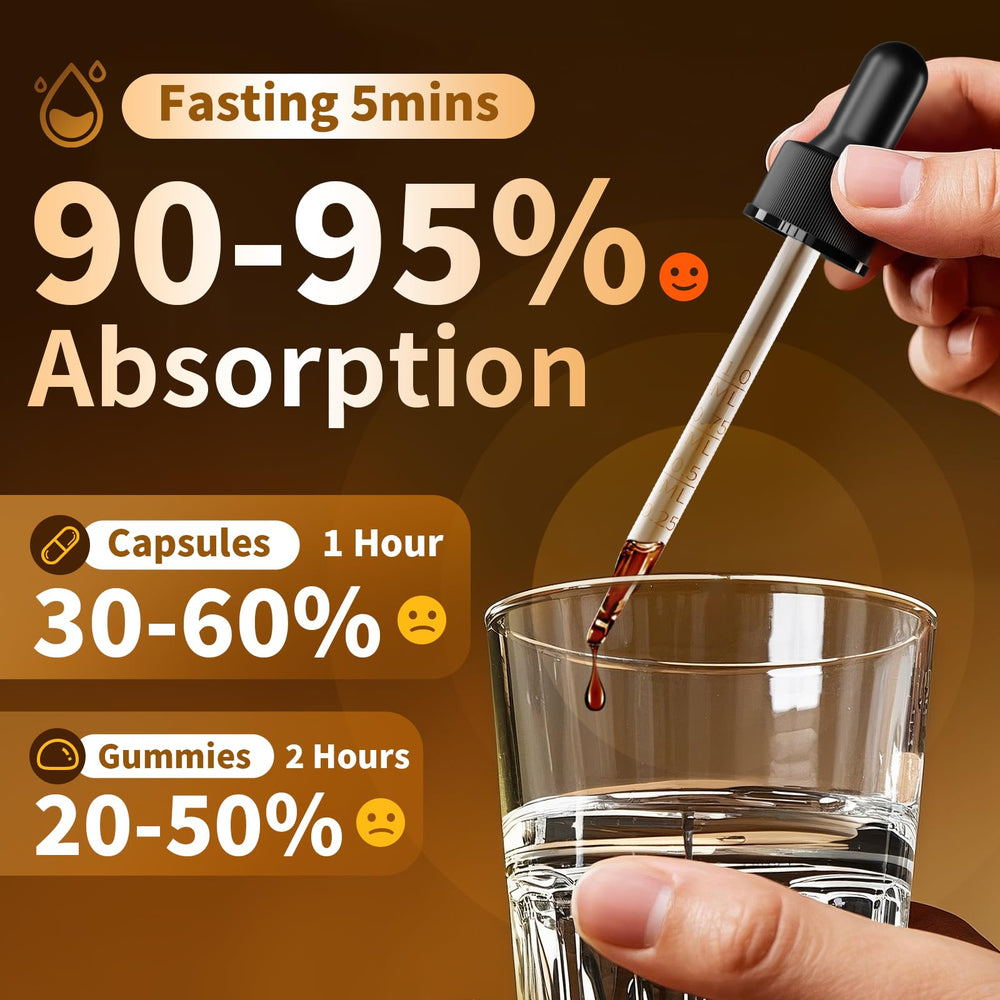 BBEEAAUU cortisol drops dropper image indicates precise daily dosing.