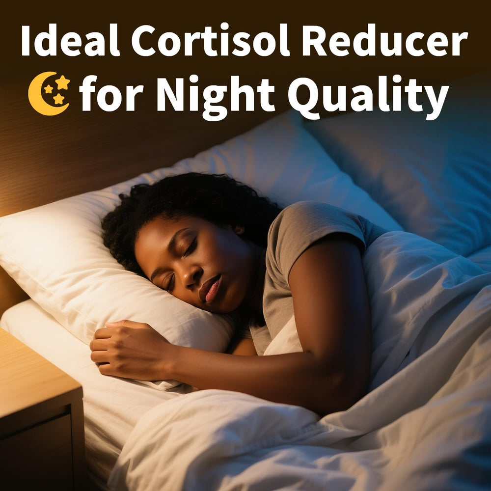 BBEEAAUU cortisol supplements ingredients list features Ashwagandha and Vitamin blends.