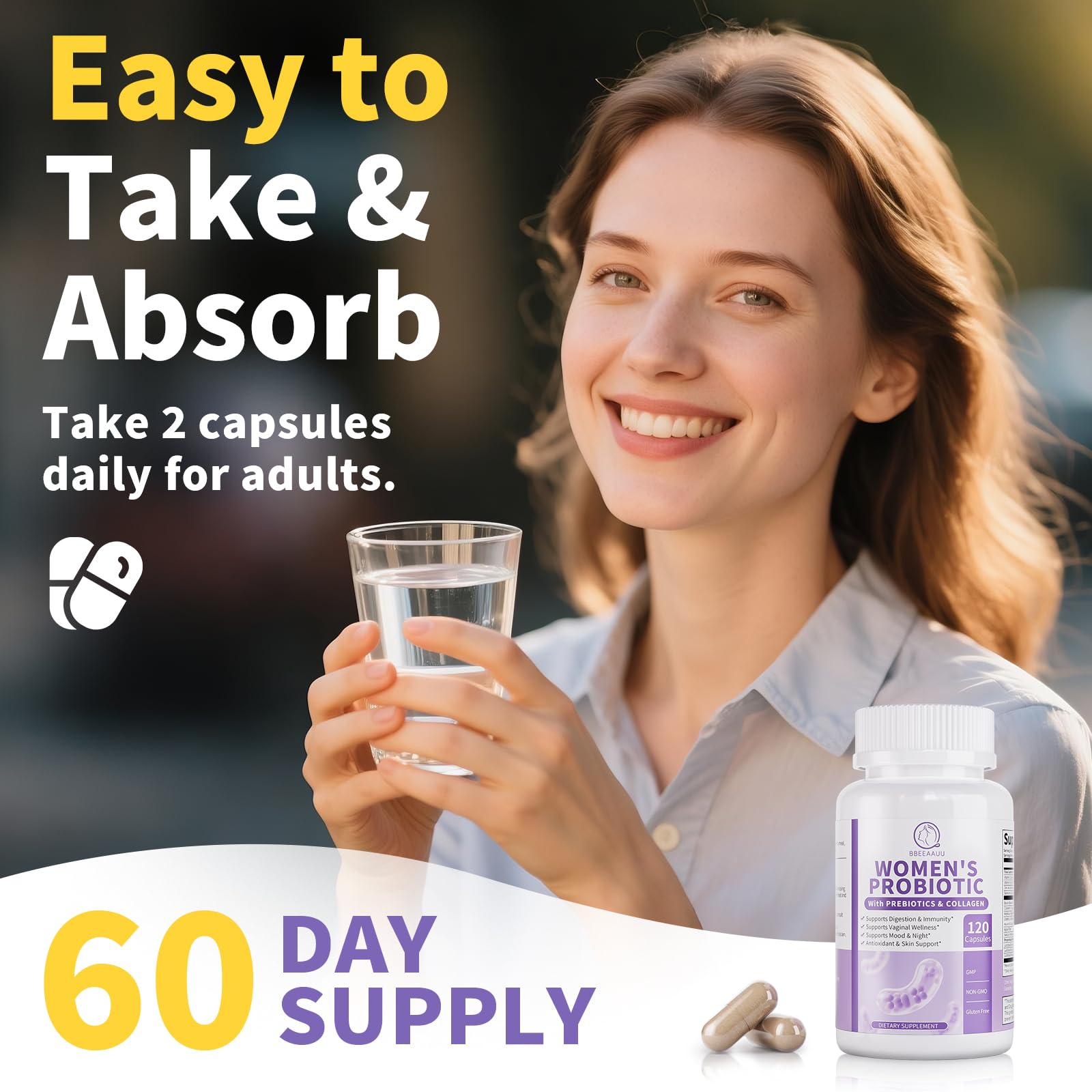 BBEEAAUU daily-use wellness routine for overall vitality.