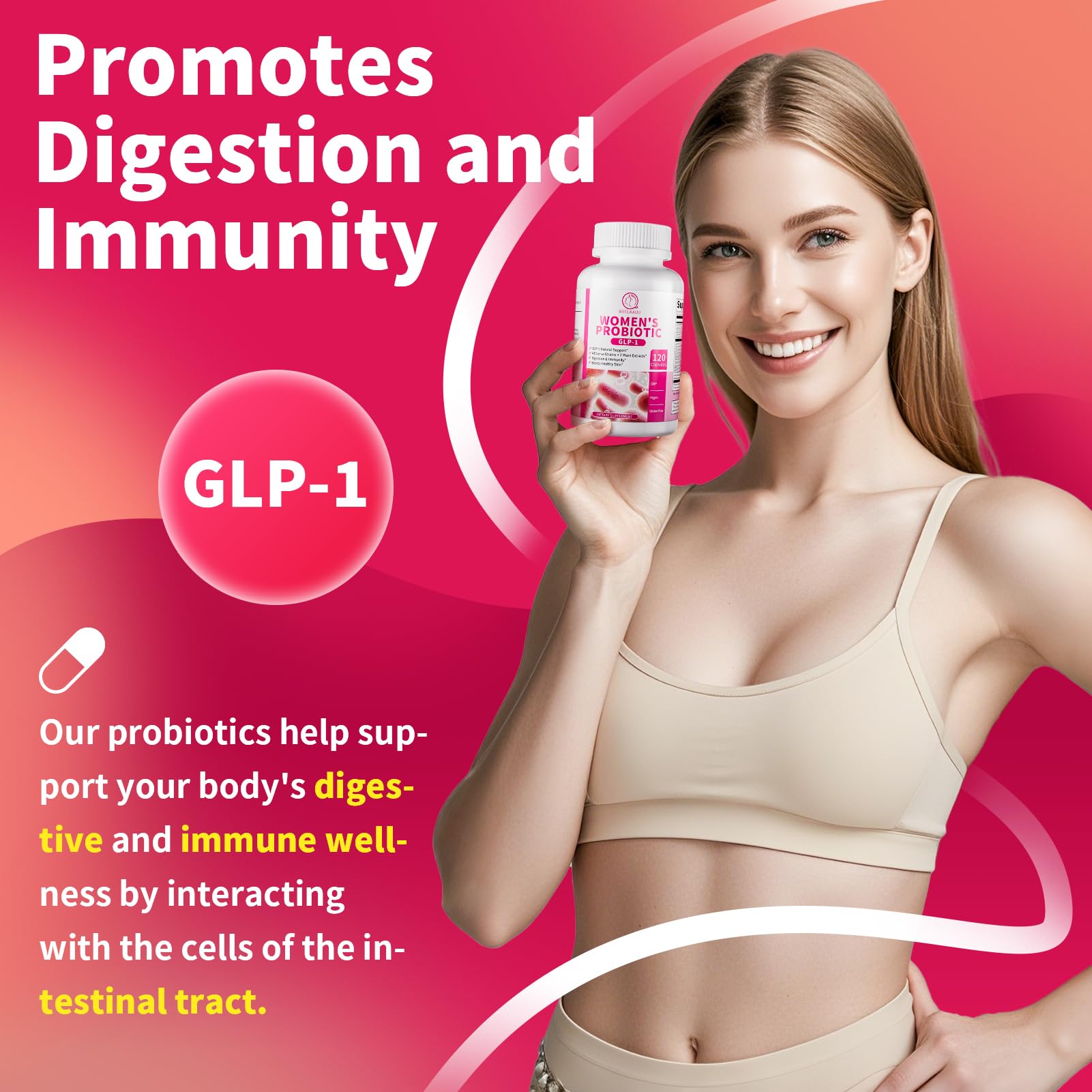 BBEEAAUU 120 capsules for convenient daily routine