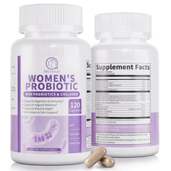 BBEEAAUU Women's Probiotics bottle supports daily vaginal wellness.