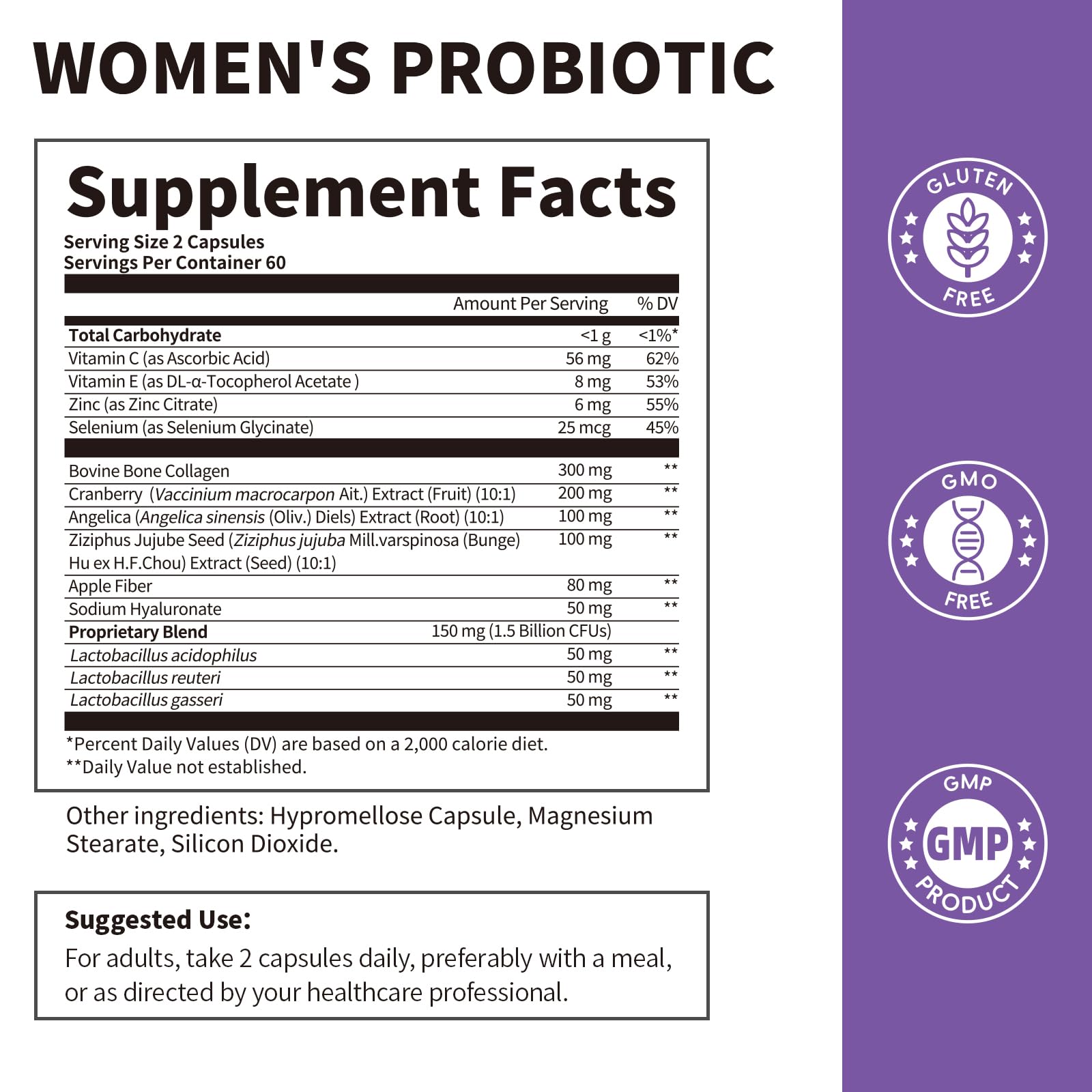 BBEEAAUU probiotics capsules close-up for easy daily intake.