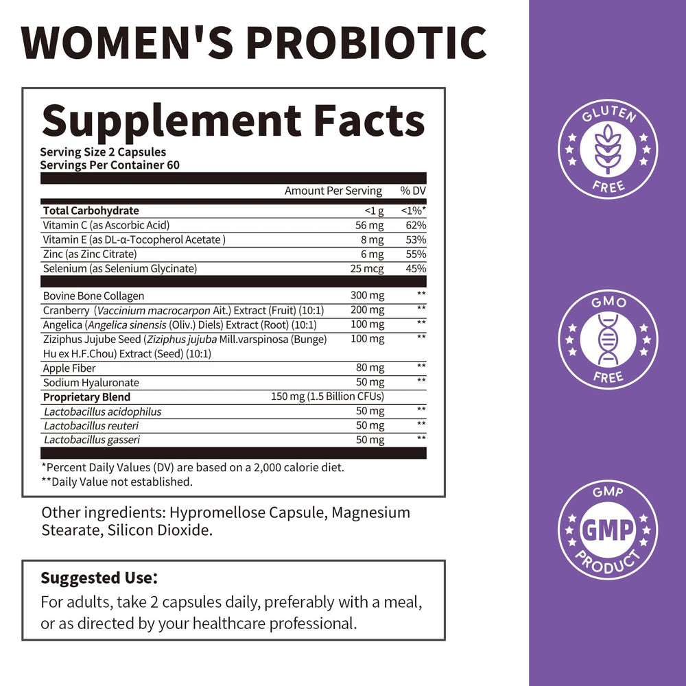 BBEEAAUU probiotics capsules close-up for easy daily intake.
